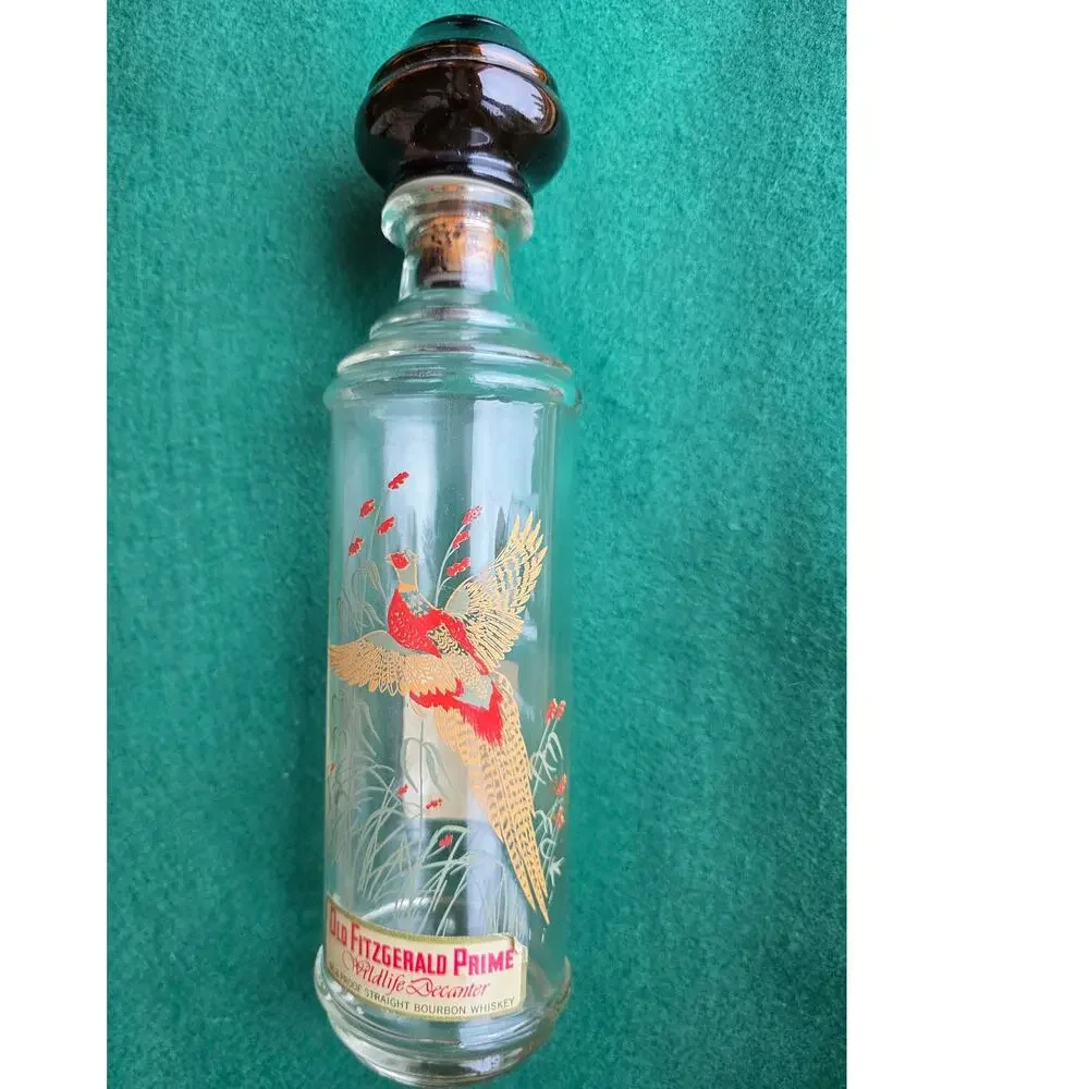 Cabin Still Sportsman Collection Glass Wildlife Decanters Phesants